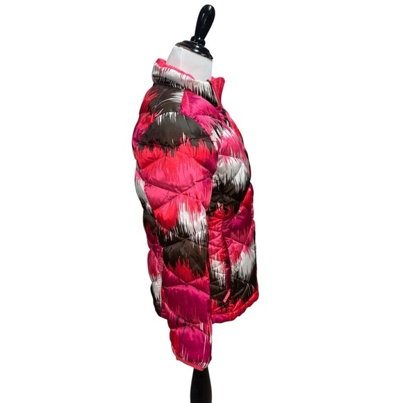 The North Face Girl's L Large (14-16) Quilted Puffer Jacket Down Filled Full Zip - Picture 6 of 10